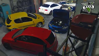 BRAQUAGE D'UN GARAGE EN PLEIN JOUR ON VOLE UNE BMW | GTA V RP MOD