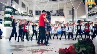 Грандіозне освідчення у Львові, ТРЦ Victoria Gardens, Flash Day. Marriage proposal in Lviv
