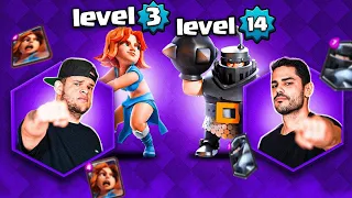 LEVEL 3 x LEVEL 14 DUPLA NO CLASH ROYALE ‹ EduKof Games ›