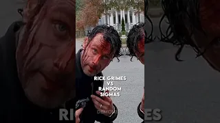 Rick Grimes VS Random Sigmas #shorts