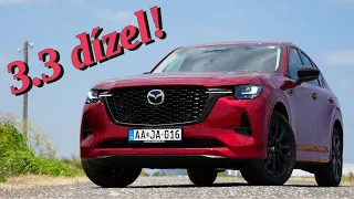 3.3 sorhat dízel!!!! | Mazda CX-60 3.3 e-Skyactiv D | TESZT