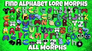 [FREE🤑] Find Alphabet Lore Morphs - All MORPHS! [Roblox]