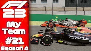 Matt vs Max! F1 23 My Team S4 Round 21 Brazilian GP!