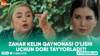 ZAHAR KELIN QAYNONASI O'LISHI UCHUN DORI TAYYORLADI?!