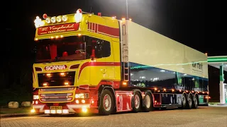 M. Vreugdenhil Scania R580 V8 Streamline LOUD JBS KIT Exhaust system [ONBOARD]