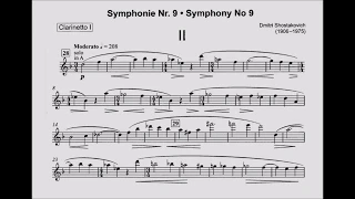 Shostakovich: Symphony No. 9 Corrado Giuffredi, clarinet solo