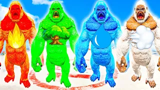 GTA 5: SHINCHAN Finding ELEMENTAL KING KONG In GTA V ! ( GTA 5 mods )