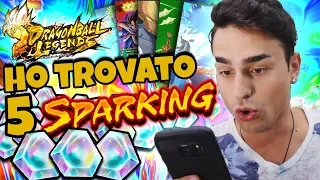 HO TROVATO 5 SPARKING IN 1 VIDEO! Riesci a fare di meglio? | Gameplay Summon Dragon Ball Legends Ita