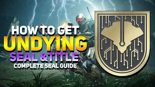 Undying Title Guide - EASY! FAST Glitches & Shortcuts! How to get Undying Seal Destiny 2: Shadowkeep