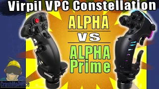 Virpil VPC Constellation ALPHA vs. ALPHA Prime Comparison