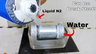 Can You Stop Water From Expanding When It Freezes Into Ice?