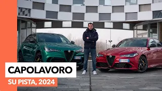 Alfa Romeo Giulia vs. Stelvio | Due QUADRIFOGLIO in PISTA e sono in PARADISO!
