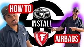 Firestone Ride Rite Air Bag Install on a Toyota Tundra 2007-2021