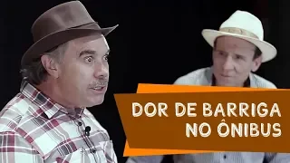 DOR DE BARRIGA NO ÔNIBUS