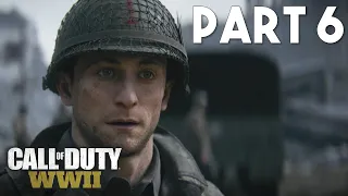 Call of Duty WW2 - Mission 6 (Collateral Damage) - Campaign Playthrough COD WW II (1080p60FPS)