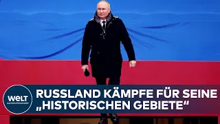 WLADIMIR PUTIN: Russland kämpfe in der Ukraine für seine „historischen Gebiete“