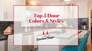 The Top 5 Kitchen Cabinet Door Colors | Kitchen Magic 2020