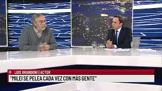 Luis Brandoni: "No lo voté a Milei pero tengo esperanza"