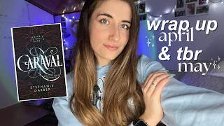 april wrap up + may tbr 🔮🎡