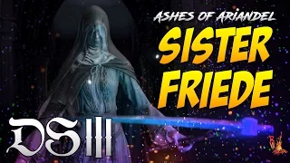 Dark Souls 3: Ashes of Ariandel - Boss Walkthrough - Sister Friede