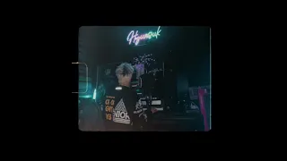 (twitter) treasure hyunsuk short cover of 'WHO YOU' by G-Dragon