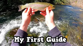 My First Ever Guided Trip! Fly Fishing East Tennessee