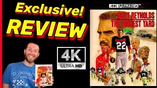 The Longest Yard 4K UltraHD Blu ray Review Exclusive 4K Image Analysis Unboxing Burt Reynolds Comedy