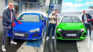 LEREN RIJDEN IN DE REGEN! AUDI CIRCUIT DAG!