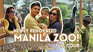 NEWLY RENOVATED MANILA ZOO! FULL TOUR | Love Angeline Quinto