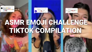 ASMR EMOJI CHALLENGE l TIKTOK COMPILATION