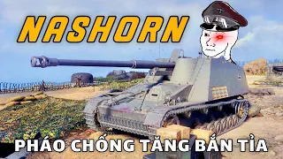 Nashorn: Pháo thủ Đức đích thực! | World of Tanks
