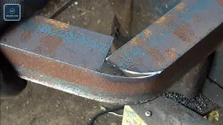 Simple trick bending elbow plates, it's no secret that anyone can do it!
