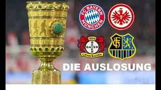 🔴DFB POKAL AUSLOSUNG | HALBFINALE 2020 | FC Bayern | Leverkusen | Frankfurt | Saarbrücken