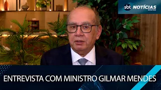 Entrevista com Ministro Gilmar Mendes - Decano do STF falou sobre os ataques do 8 de Janeiro