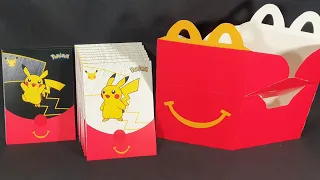 Unboxing: 10 Pokemon 25th Anniversary McDonalds Happy Meal Trading Card Packs