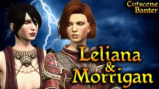 Leliana and Morrigan COMPLETE Banter | Dragon Age: Origins