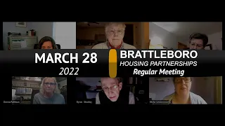 Brattleboro Housing Partnerships Board: BHP Bd Mtg 3/28/22