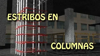 Estribos en Columnas - aspectos técnicos. Diámetro y espaciamiento