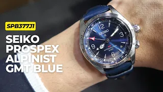 Seiko Prospex Alpinist GMT Blue dial SPB377J1