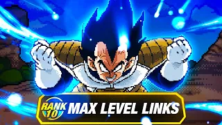 HE'S BUSTED!!!! LEVEL 10 LINKS 100% RAINBOW STAR EZA DOKKAN BUTODEN VEGETA! (DBZ: Dokkan Battle)