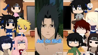 🍥Naruto Y Sus Amigos Reaccionan A SasuNaru (Un Poco De GaaLee Y ShiIta)🍥