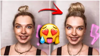 ТИКТОК ЛАЙФХАК: КАК СДЕЛАТЬ ОБЪЕМНЫЙ НЕБРЕЖНЫЙ ПУЧОК  TIKTOK MESSY BUN HUCK  BEAUTYMAKER