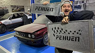 Intercooler y Radiador Pehuen para el E30!!