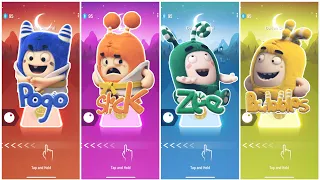 Oddbods Pogo 🆚 Oddbods Slick 🆚 Oddbods Zee🆚 Oddbods Bubbles.🎶 Who Is Best?