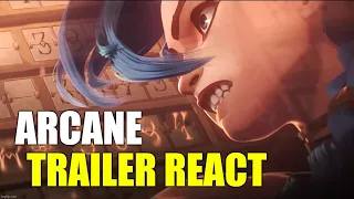 League of Legends: Arcane – Série Animada | REACT | Gaigaia Random