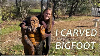 Lets Carve a Bigfoot