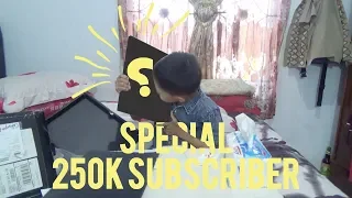 HAYOOO COBA KALIAN TEBAK SPECIAL 250K SUBSCRIBER INI ISINYA APA?