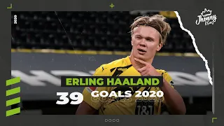 Erling Haaland || Golden Star || All 39 Goals in 2020 || ᴴᴰ