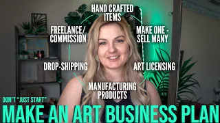 How to Start an Art Business | Making a Plan to Start an Art Business