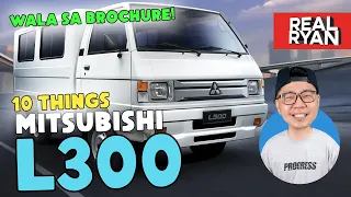 10 THINGS YOU PROBABLY DONT KNOW ABOUT MITSUBISHI L300 PHILIPPINES